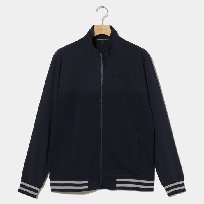 ジャカード メッシュ×タフタ ブルゾン044-51212